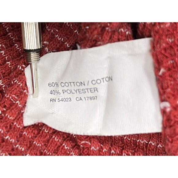 the GAP Red Waffle Shirt Size Medium - Picture 4 of 4